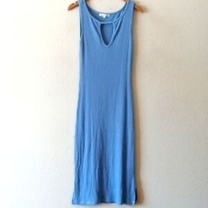 Reformation Blue Tank Dress Size M